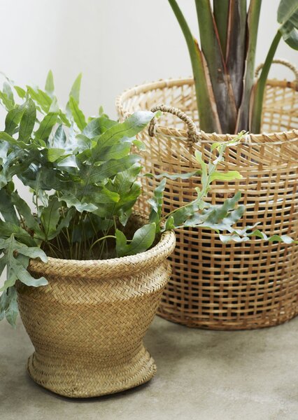 Úložný koš Round Bamboo L