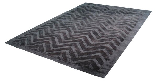 KOBEREC TKANÝ NA PLOCHO, 80/150 cm antracitová, šedá Kayoom - Online Only koberce & rohožky, Online Only
