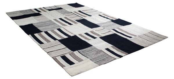 KOBEREC TKANÝ NA PLOCHO, 80/150 cm šedá, vícebarevná Kayoom - Online Only koberce & rohožky, Online Only