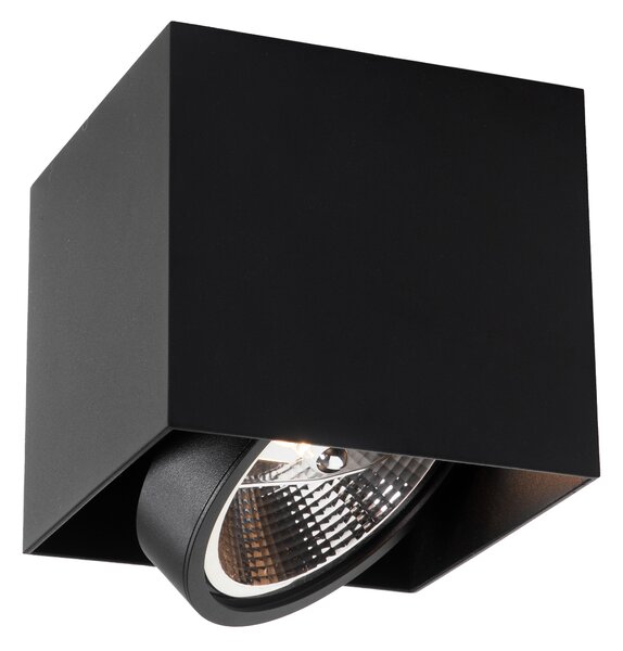 Designové bodové světlo černé čtvercové AR111 - Box