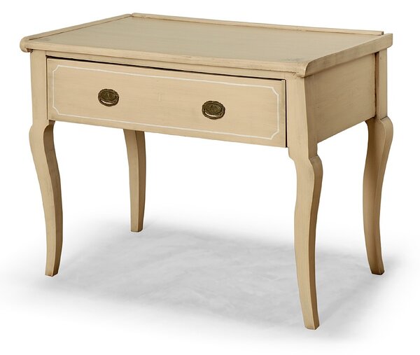 Rustikální provence stolek s malovanou deskou