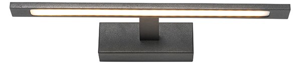 Moderní nástěnné svítidlo černé 41,5 cm vč. LED IP44 - Jerre
