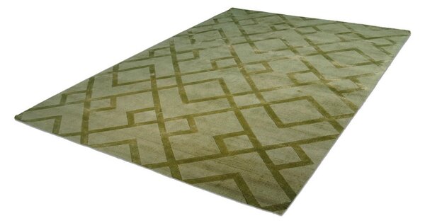 TKANÝ KOBEREC, 80/150 cm smaragdově zelená Kayoom - Online Only koberce & rohožky, Online Only