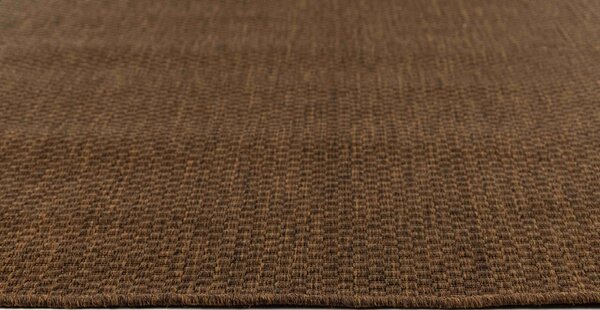 Makro Abra Kusový koberec venkovní Sisal CORDA 1001 1 303 Jednobarevný hnědý Rozměr: 80x150 cm