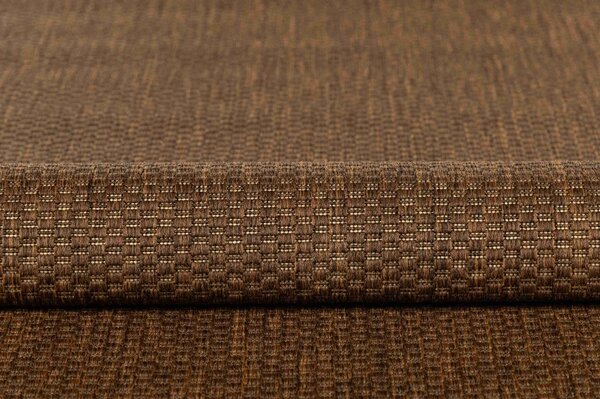 Makro Abra Kusový koberec venkovní Sisal CORDA 1001 1 303 Jednobarevný hnědý Rozměr: 80x150 cm