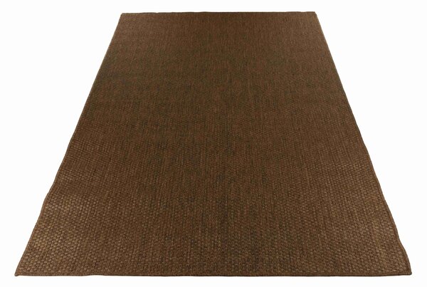 Makro Abra Kusový koberec venkovní Sisal CORDA 1001 1 303 Jednobarevný hnědý Rozměr: 80x150 cm