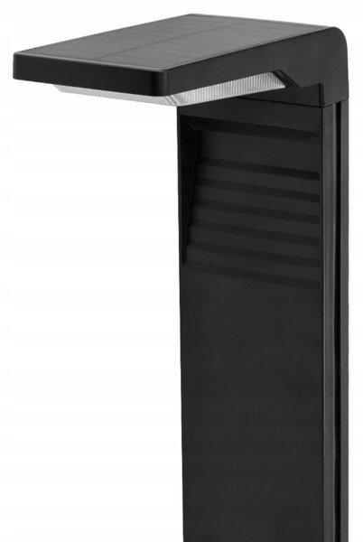SADA 4 solárních LED zahradních lamp na zahradní sloupky se senzorem soumraku