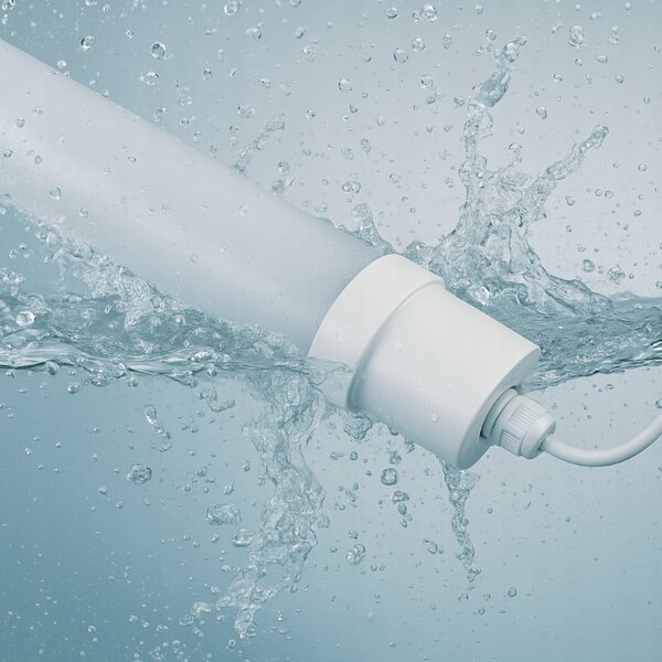 SADA 4 LED lamp 120cm 36W 3000lm Hermetické svítidlo IP65 do garáže, dílny