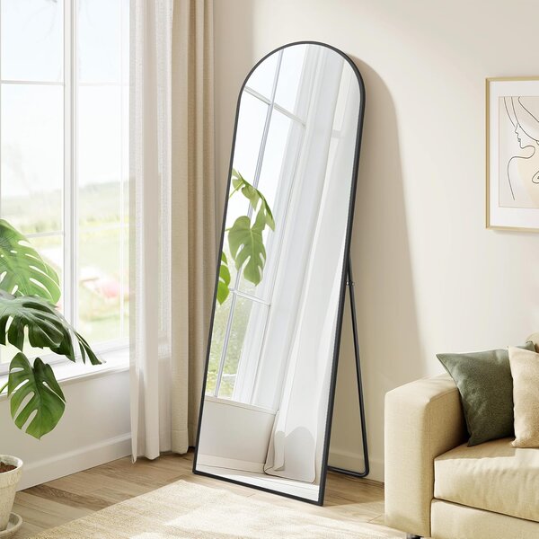 SONGMICS Volně stojící zrcadlo Fully 150 cm černé