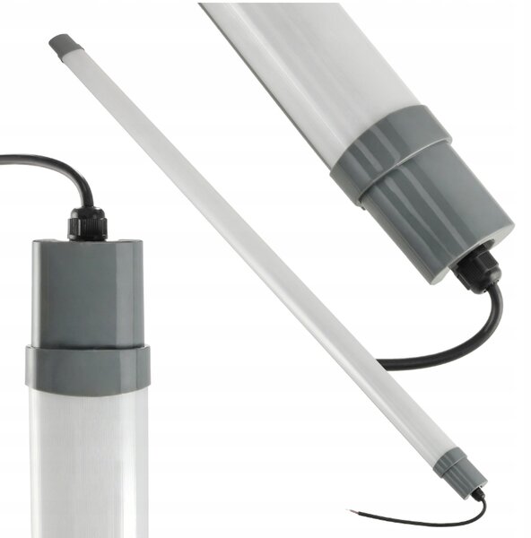 SADA 2 LED lamp 120cm 36W 3000lm Hermetické svítidlo IP65 do garáže, dílny