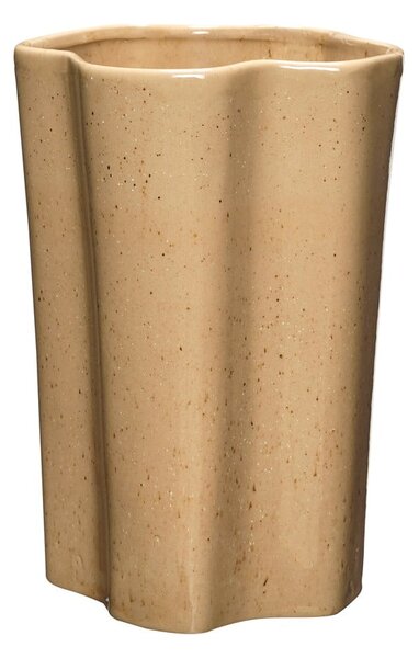 Béžová keramická váza (výška 30 cm) Sapo – Hübsch