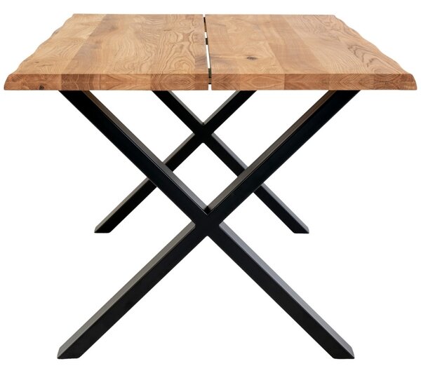 Nordic Living Dubový jídelní stůl Tolon 140x95 cm
