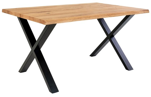 Nordic Living Dubový jídelní stůl Tolon 140x95 cm