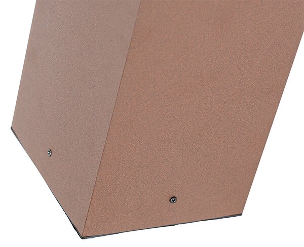 Průmyslová venkovní stojací lampa rezavě hnědá 40 cm IP44 - Charlois