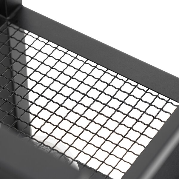 Průmyslová stolní lampa černá - Cage Rack