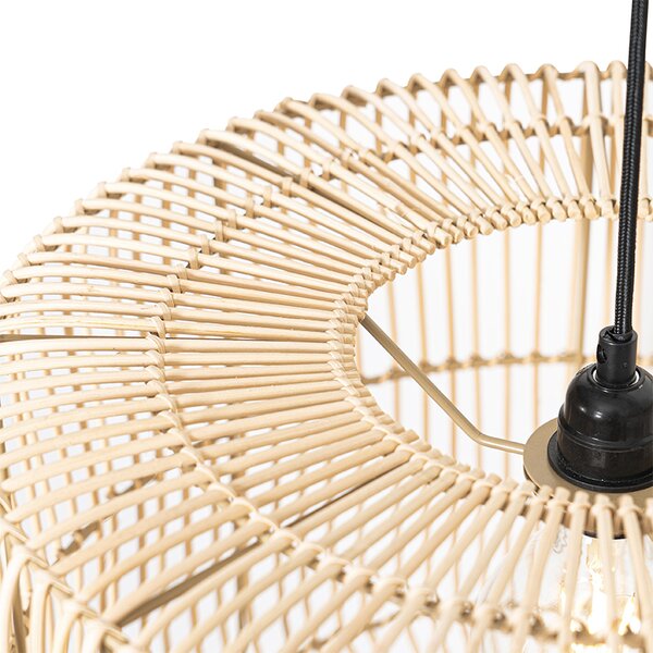 Orientální závěsné svítidlo ratan 45 cm - Maud