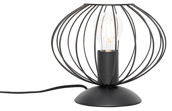 Průmyslová stolní lampa černá - Margarita