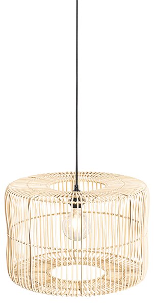 Orientální závěsné svítidlo ratan 45 cm - Maud