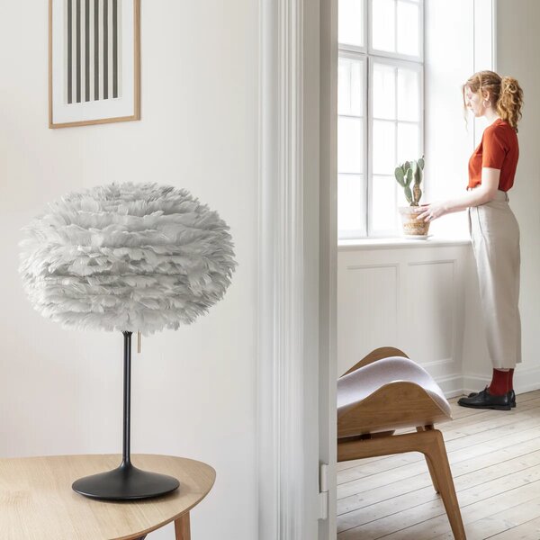 Umage Stínidlo EOS X-Large z husích peří, Ø 75 cm, v. 45 cm Barva: Světle hnědá