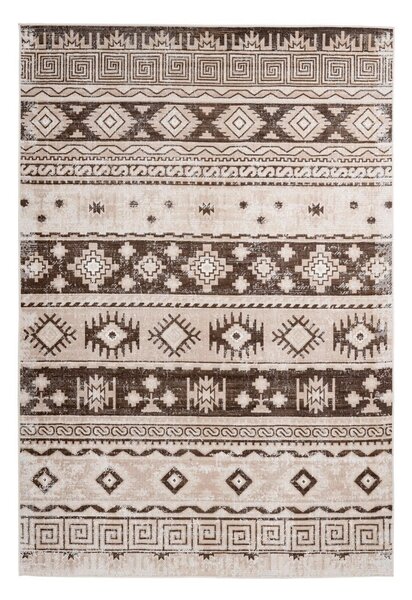 KOBEREC TKANÝ NA PLOCHO, 80/150 cm šedohnědá Kayoom - Online Only koberce & rohožky, Online Only