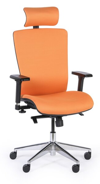 Kancelářská židle LESTER F, oranžová