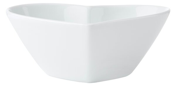 Servírovací miska Mikasa tvaru Srdce, 13 x 12 cm bílý porcelán MKCHHRTBSML