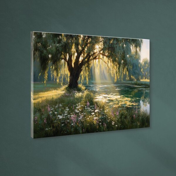 Obraz 113x85 cm Sunlit Willow – Styler
