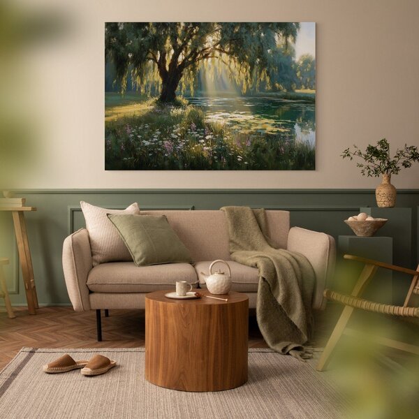 Obraz 113x85 cm Sunlit Willow – Styler