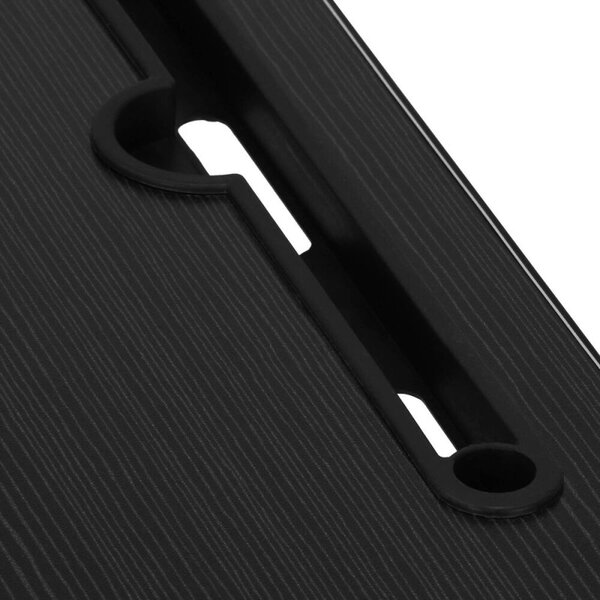 Stolek na notebook skládací 60x40 cm SPRINGOS HA4010 černý