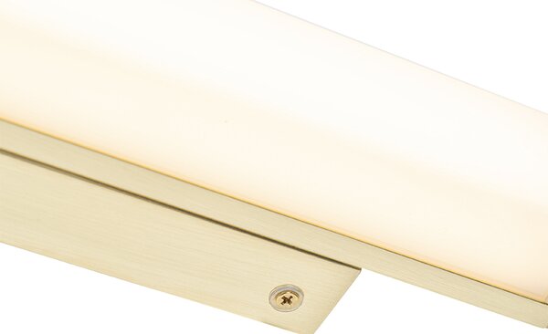 Nástěnné svítidlo do koupelny mosaz 32 cm vč. LED IP44 - Cascada