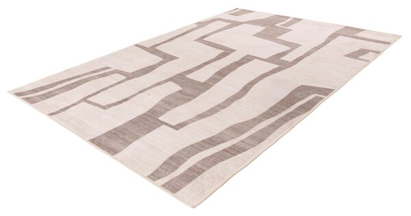 KOBEREC TKANÝ NA PLOCHO, 80/150 cm šedohnědá Kayoom - Online Only koberce & rohožky, Online Only