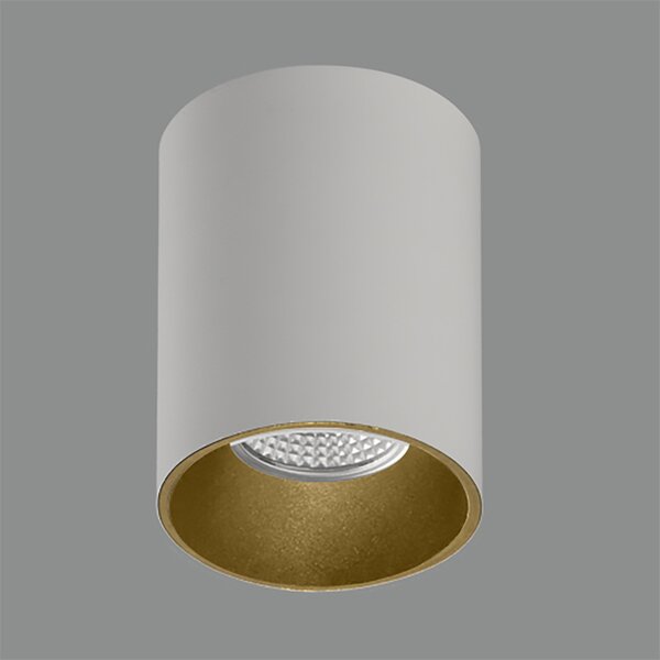 ACB Iluminacion Stropní svítidlo SOUL, ⌀ 8 cm, 1xGU10 8W Barva: Bílo-zlatá