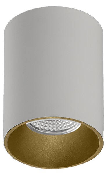 ACB Iluminacion Stropní svítidlo SOUL, ⌀ 8 cm, 1xGU10 8W Barva: Bílo-zlatá