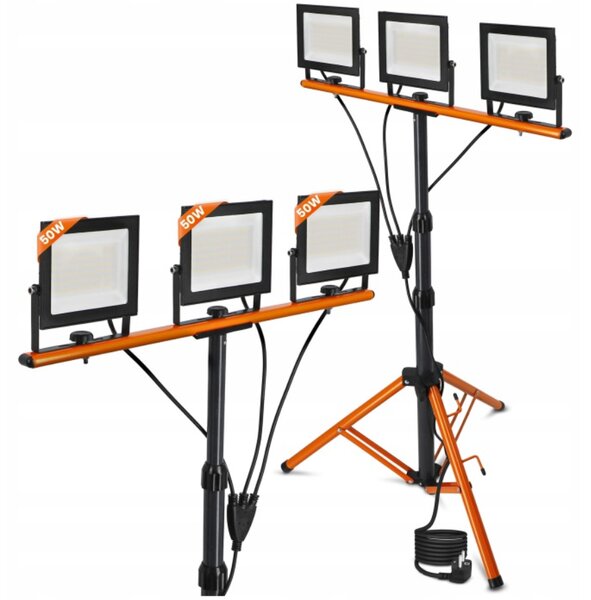 Smart LED LED reflektor se stojanem 3x50W/16500Lm/IP65