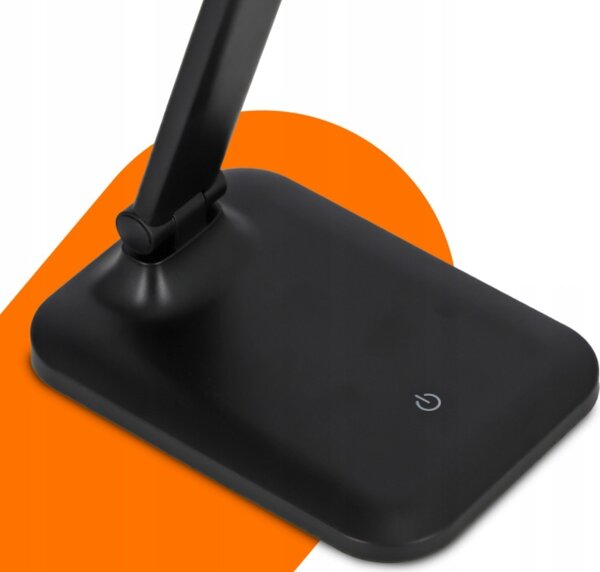 Smart LED LED stolní dotyková pracovní lampa 5W 200Lm USB-C černá barva