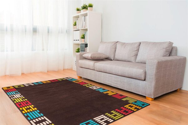 KOBEREC TKANÝ NA PLOCHO, 170/240 cm vícebarevná Kayoom - Online Only koberce & rohožky, Online Only