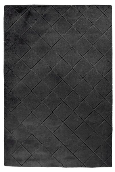 KOBEREC S VYSOKÝM VLASEM, 160/230 cm černá Kayoom - Online Only koberce & rohožky, Online Only