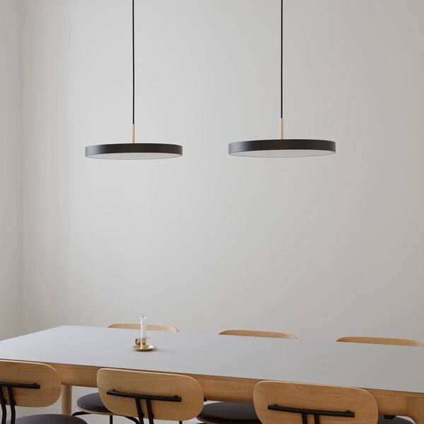 Umage Závěsné LED svítidlo ASTERIA, 16W, Ø 43 cm, CRI83, 3000K nestmívatelné Barva: Růžová