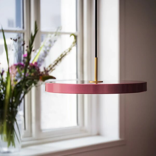 Umage Závěsné LED svítidlo ASTERIA, 16W, Ø 43 cm, CRI83, 3000K nestmívatelné Barva: Růžová