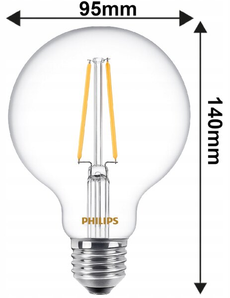 SADA 3 ks. E27 G93 LED žárovka 7W WW 806lm CorePro 2700K