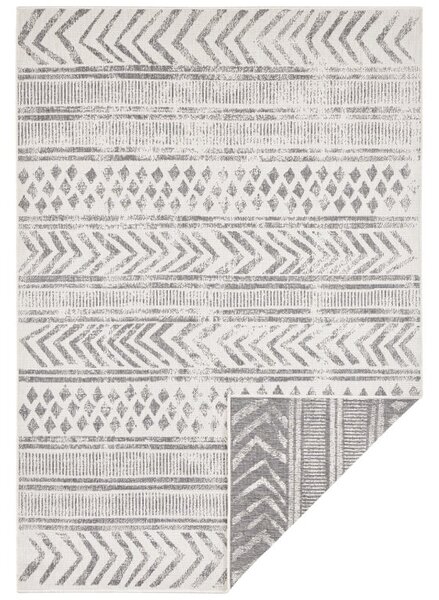 NORTHRUGS - Hanse Home koberce Kusový koberec Twin Supreme 103862 Biri Grey/Cream – na ven i na doma Rozměry koberců: 80x250
