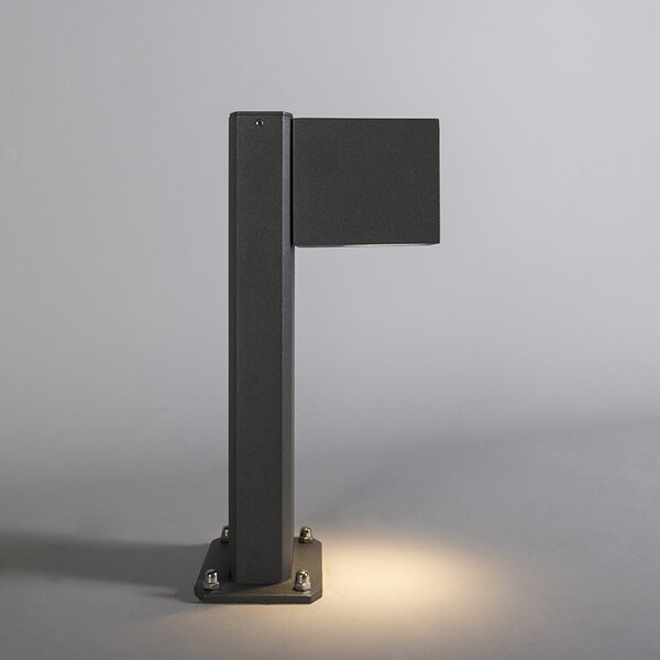 Chytrá venkovní stojací lampa antracitová 30 cm IP44 vč. WiFi GU10 - Baleno