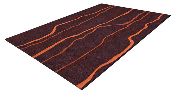KOBEREC TKANÝ NA PLOCHO, 70/140 cm oranžová, šedohnědá Kayoom - Online Only koberce & rohožky, Online Only