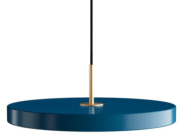 Umage Závěsné LED svítidlo ASTERIA, 16W, Ø 43 cm, CRI83, 3000K nestmívatelné Barva: Petrolejová modrá