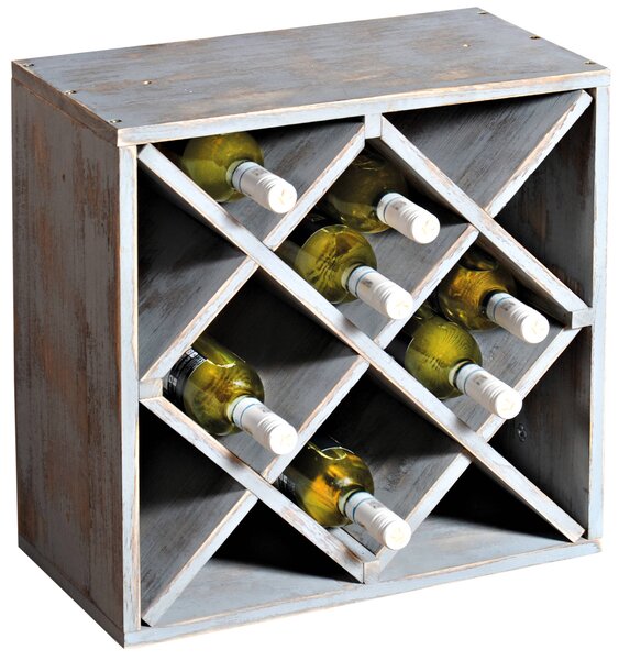 Dřevěný stoajn na víno, 50 x 50 cm, Kesper