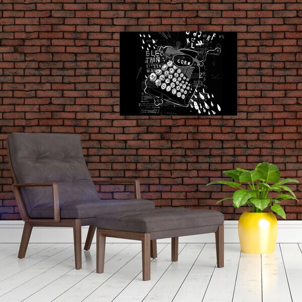 Obraz - Kresba v Banksyho stylu (70x50 cm)