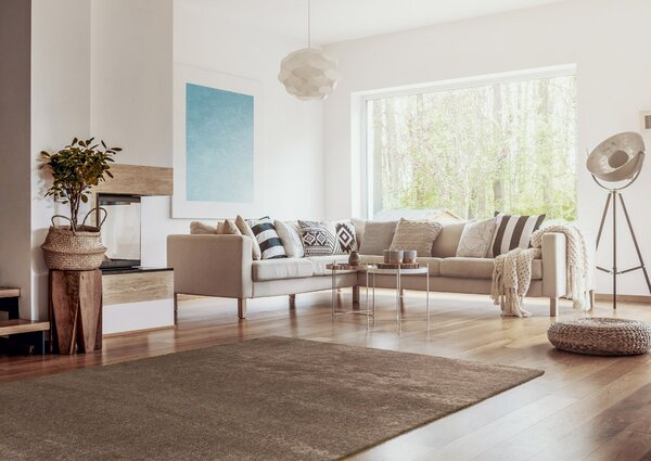 Sintelon, Kusový koberec Dolce Vita 01/BBB, 67x110, hnědá, ložnice