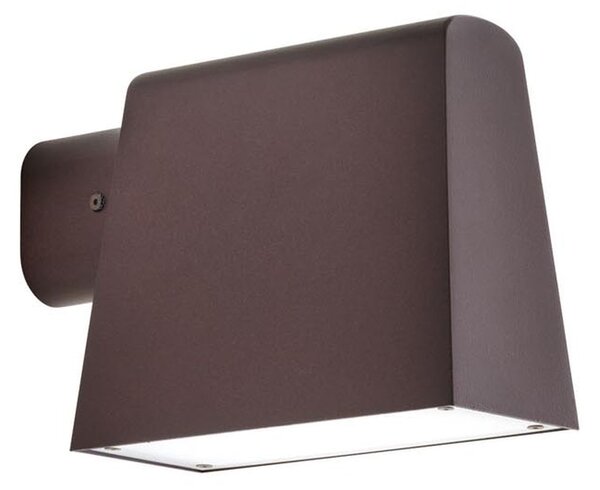 Il Fanale Z1C1 Saint Tropez, industriální nástěnné svítidlo do exteriéru, 1x15W E27, hnědá, výška 18cm, IP65