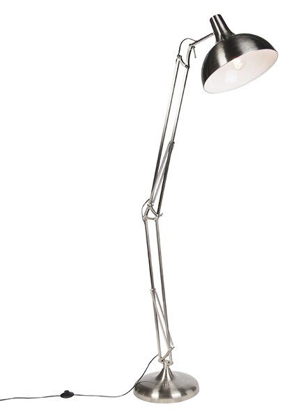 Chytrá stojací lampa ocel vč. Wifi A60 - Hobby