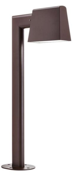 Il Fanale Z2C1 Saint Tropez, industriální sloupkové svítidlo do exteriéru, 1x15W E27, hnědá, výška 87cm, IP65